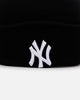 47 Brand New York Yankees Haymaker Cuff Knit Beanie Black/White