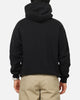 S Double Mid Block Fleece Hoodie Black