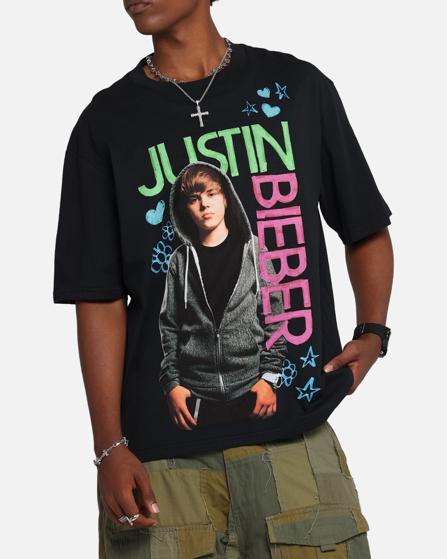 Justin Bieber Bieber T-Shirt Black | Culture Kings