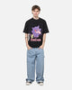 The Pokémon Collection By 73Studio Gengar Mimikyu T-Shirt Black Acidwash