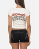 Ed Hardy Women's Eagle Baby T-Shirt Off White