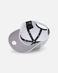 New Era Seattle Mariners 'Easy White' 9FORTY A-Frame Snapback White/White