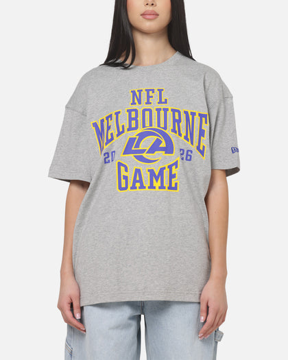 New Era Los Angeles Rams Melbourne Game T-Shirt Grey