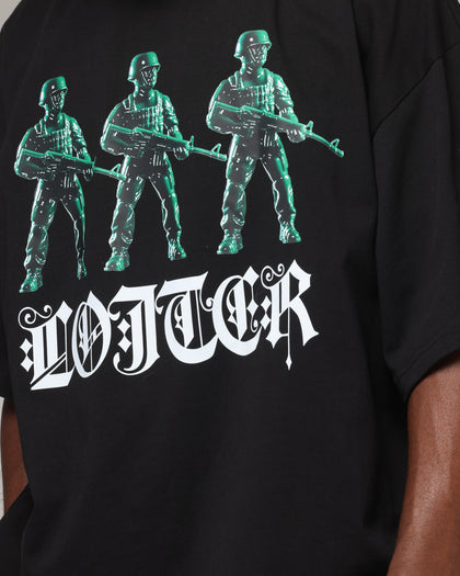 Loiter Toy Soldier Premium T-Shirt Black