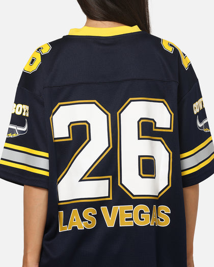 Bleacher Athletic North Queensland Cowboys NRL Vegas Round 2026 Jersey Navy