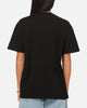 Carre Plaid Oval T-Shirt Solid Black