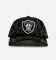 New Era Las Vegas Raiders 'Outline Flames' 9FORTY A-Frame Snapback Black