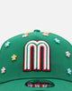 New Era Mexico National Baseball Team 'Summer Flowers 2.0' 9FORTY A-Frame Snapback Official Team Color