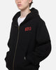 Carre Signature Zip Hoodie Black
