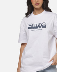 Carre Illusion T-Shirt White