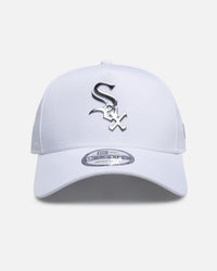 New Era Chicago White Sox 'White Silver' 9FORTY A-Frame Snapback White/Silver