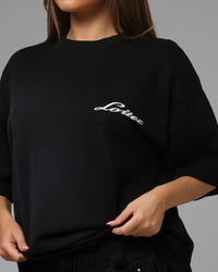 Loiter Pearl T-Shirt Black