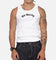 Ed Hardy Ribbed Tank White