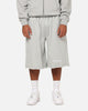 Ed Hardy Baggy Fleece Shorts Grey Marle