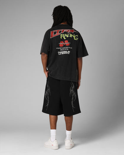 Loiter Racing Premium T-Shirt Charcoal