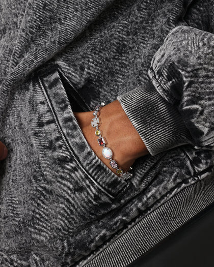 Saint Morta Candy Ice Bracelet Iced White Gold