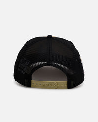 New Era Atlanta Braves 'Vintage Truckers' 9FORTY A-Frame Trucker Snapback Vegas Gold