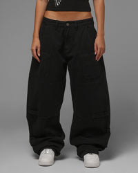 Loiter Utility Work Pants Black
