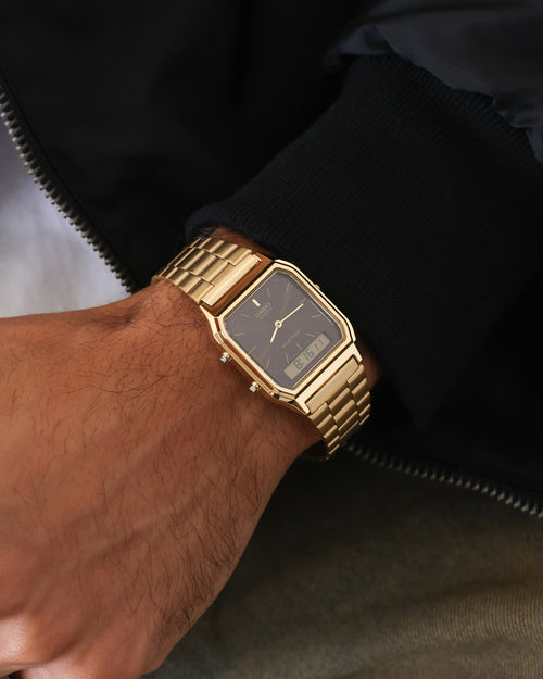 Casio AQ230GA-5A Watch Gold/Brown