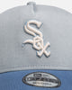 New Era Chicago White Sox 'Faded Washed Grey' 9FORTY A-Frame Snapback Grey/Blue