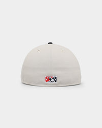 New Era Tulsa Oil Drillers 'Batter Up' 59FIFTY Fitted Stone