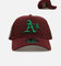 New Era Oakland Athletics 'Frosted Burgundy' 9FORTY A-Frame Snapback Burgundy