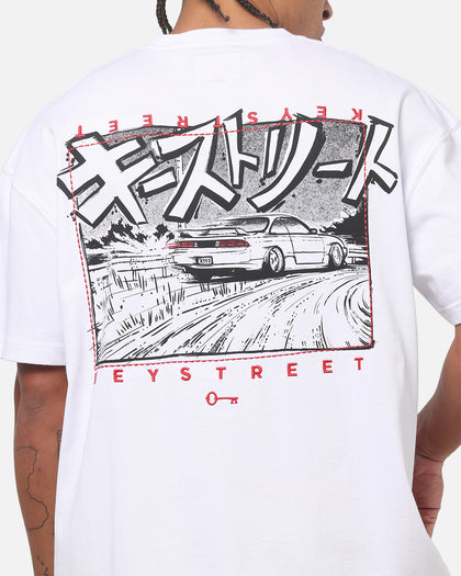 Key Street Solitaire T-Shirt White