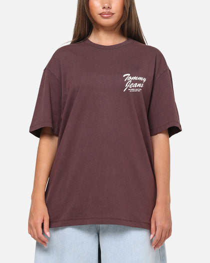 Tommy Jeans Relax Novelty T-Shirt Brown