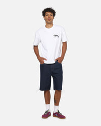 S Double EMB 5 Pocket Shorts One Rinse