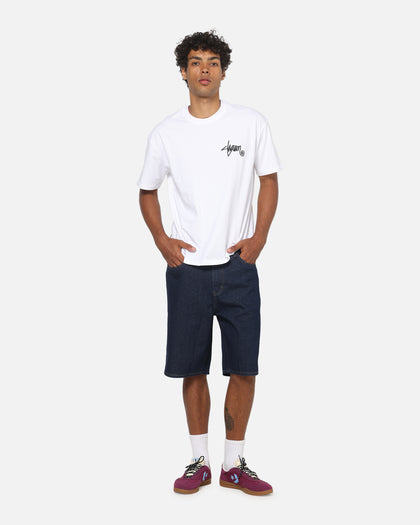 S Double EMB 5 Pocket Shorts One Rinse