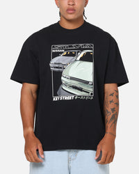 Key Street S13 T-Shirt Black