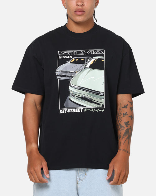 Key Street S13 T-Shirt Black