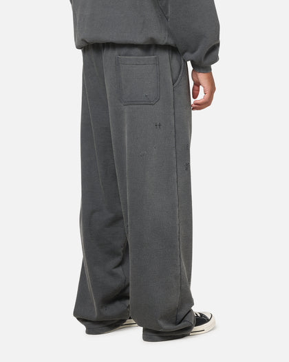 Saint Morta Apocalypse Baggy Sweatpants Washed Charcoal