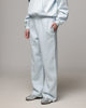 American Thrift Women's Straight Leg Trackpants Light Blue