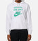 Nike Club French Terry Pullover Hoodie White/White/Green