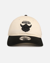New Era Canberra Raiders 'NRL Two Tone' 9TWENTY Strapback Chrome White/Black