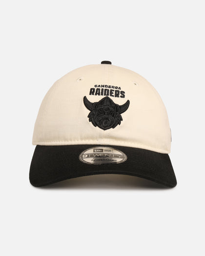 New Era Canberra Raiders 'NRL Two Tone' 9TWENTY Strapback Chrome White/Black
