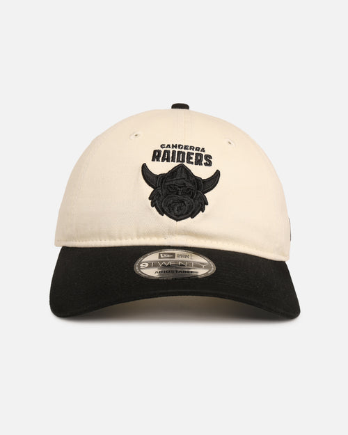 New Era Canberra Raiders 'NRL Two Tone' 9TWENTY Strapback Chrome White/Black