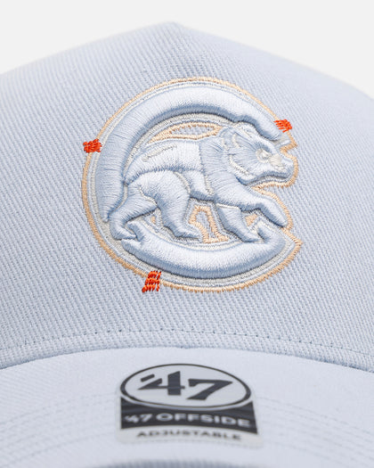 47 Brand Chicago Cubs 'Overstitch' 47 Offside Snapback Light Blue
