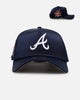 New Era Atlanta Braves 'Team Color Satin' 9FORTY A-Frame Snapback Official Team Color