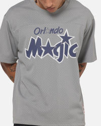 Mitchell & Ness Orlando Magic Open Mesh T-Shirt Grey