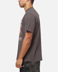 Mitchell & Ness Queensland Maroons 8 Straight Vintage T-Shirt Slate
