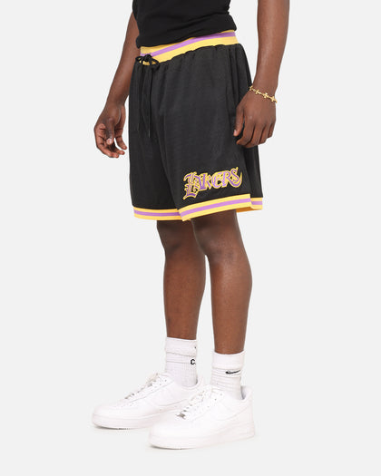 Mitchell & Ness Los Angeles Lakers Gothic Shorts Black