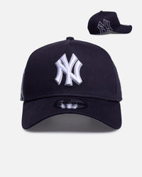 New Era New York Yankees 'Running Stitch' 9FORTY A-Frame Snapback Official Team Colours