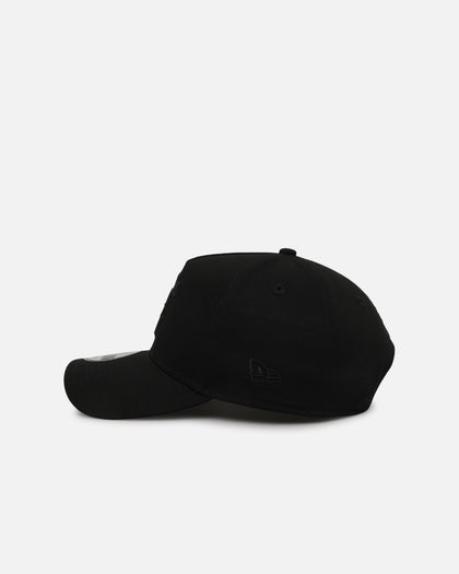 New Era Brisbane Lions 'Triple Black' 9FORTY A-Frame Snapback Black