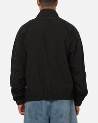 Bleacher Athletic South Sydney Rabbitohs NRL Midweight Spray Jacket Black