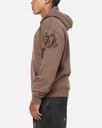 Saint Morta Baroque Zip Hoodie Pigment Washed