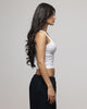 American Thrift Women's Scoop Neck Tank White