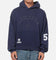 Majestic Athletic Los Angeles Dodgers MLB Ghost Fade Box Hoodie Indigo