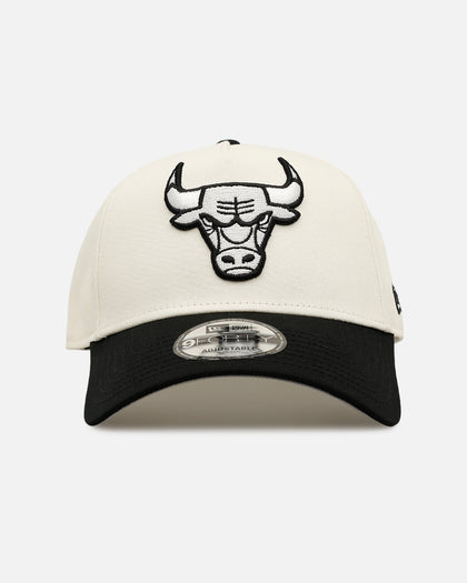 New Era Chicago Bulls 'Easy Chrome Black' 9FORTY A-Frame Snapback Chrome/Black